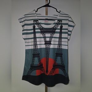 Eiffel Tower Graphic Tee - FLAWED